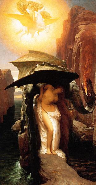 Lord Frederic Leighton Perseus and Andromeda oil painting picture